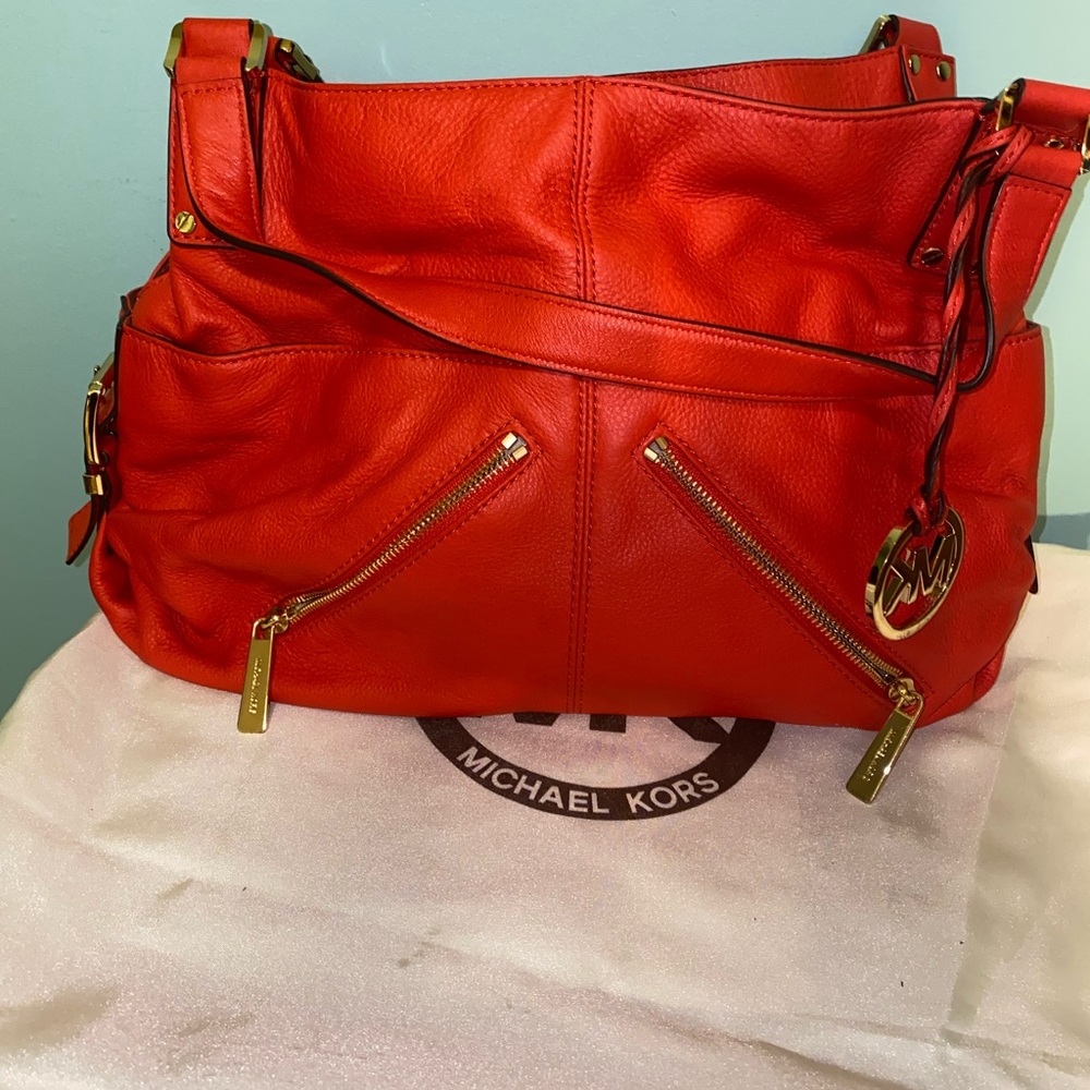Brand new Coral Michael Kors Handbag